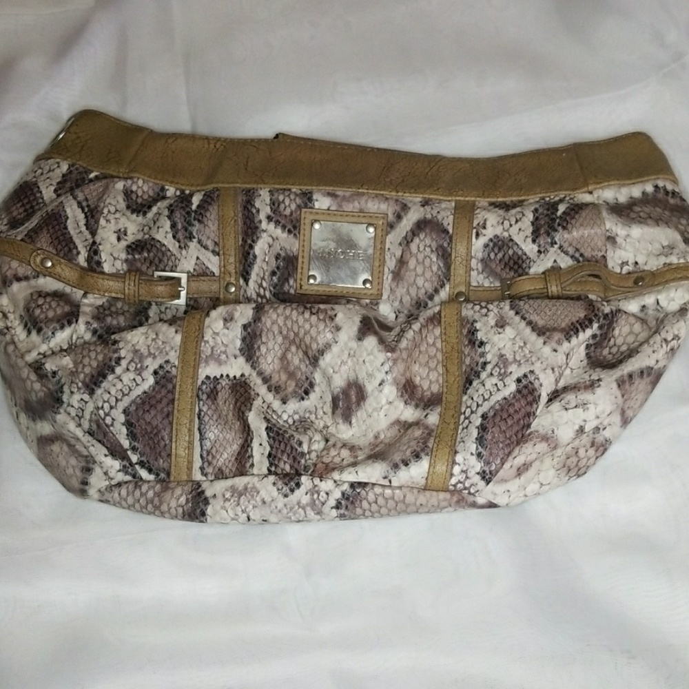 Miche Snake Print Textured Shell - image 1